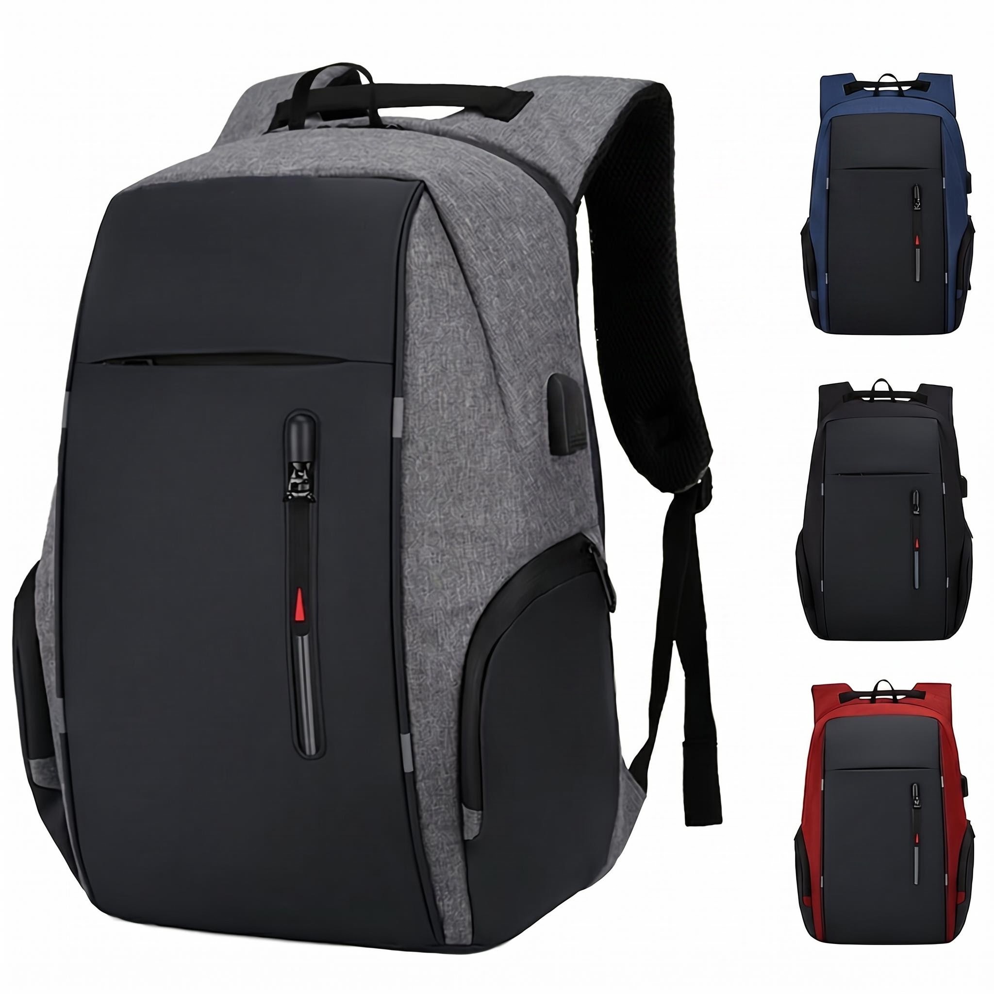 Laptop Backpack 15.6 - Мужской деловой рюкзак для ноутбука с
