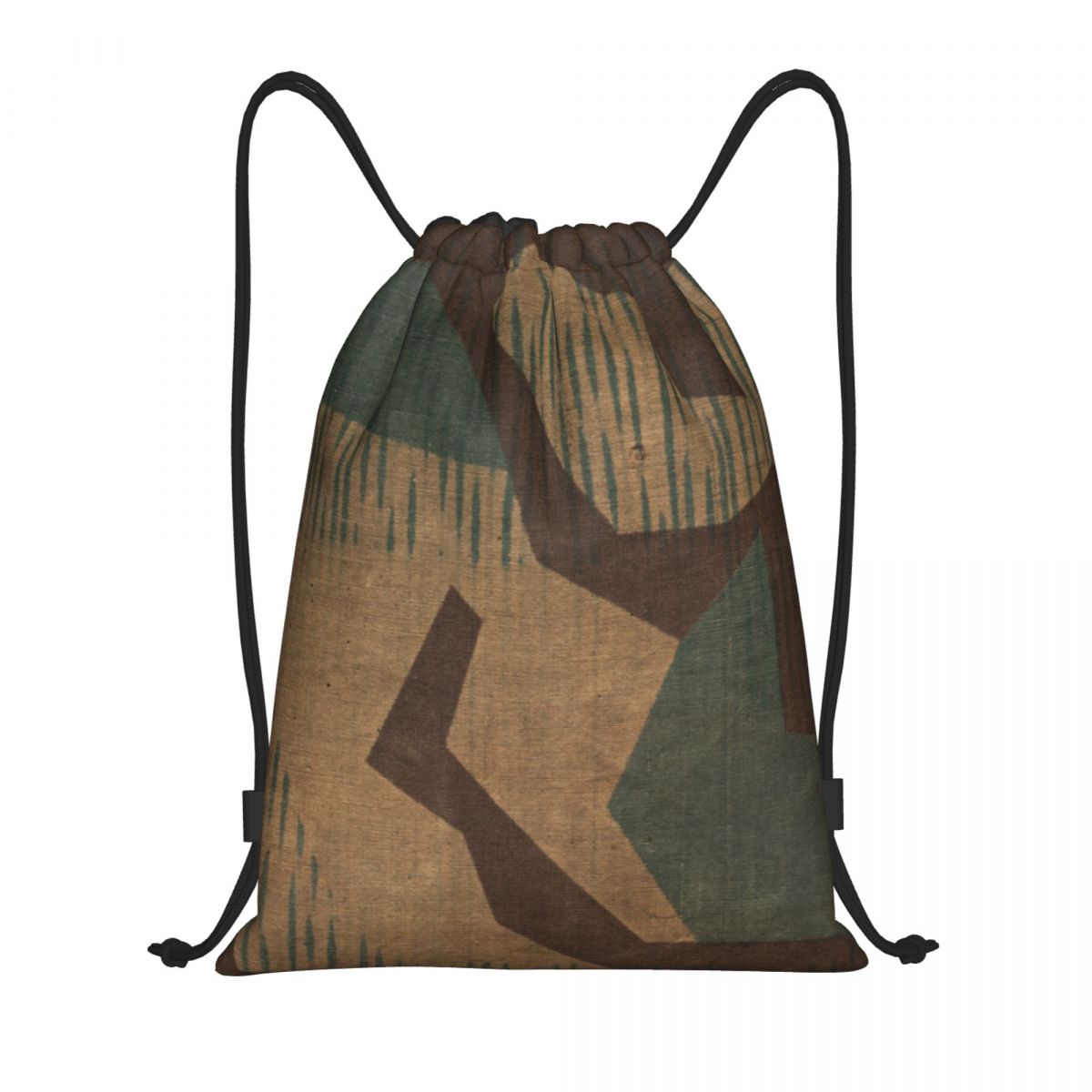 Drawstring Gym Bag - Сумка-мешок Splintertarn с немецким камуфляжем, складная,