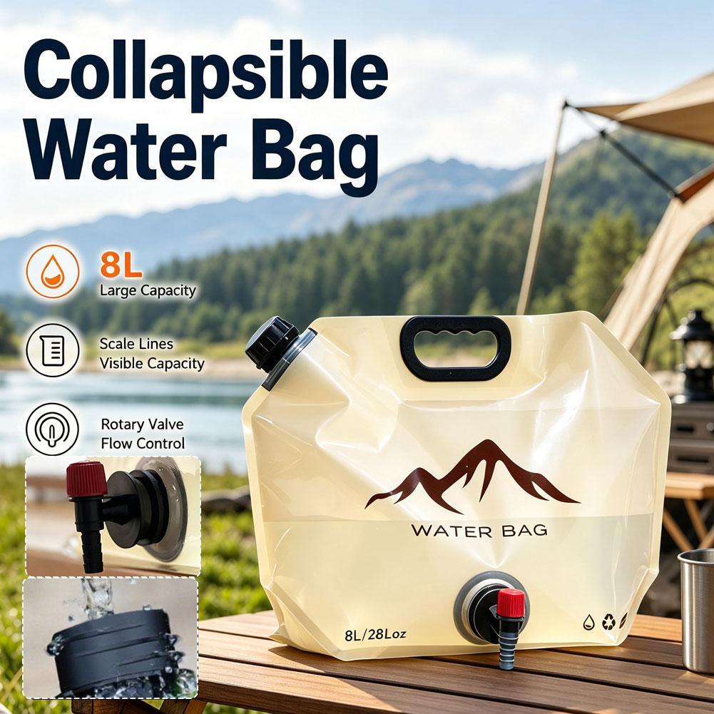 Hydration Pack Outdoor - Портативная складная сумка для воды, 8