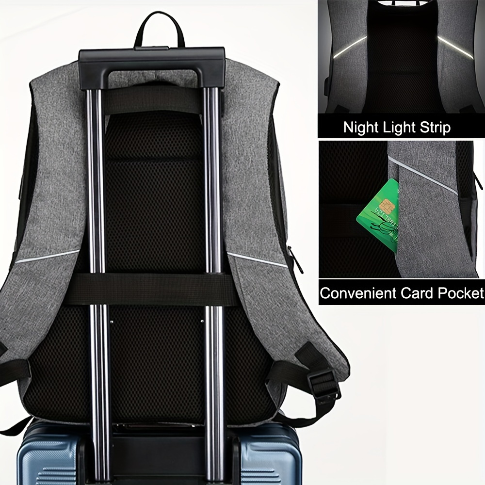 Мужской деловой рюкзак для ноу – обзор и цена Laptop Backpack 15.6