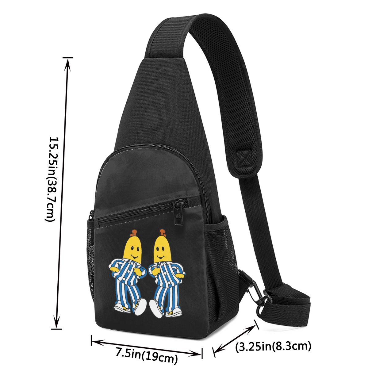 Сумка-слинг Bananas In Pyjamas – обзор и цена Sling Backpack Shoulder