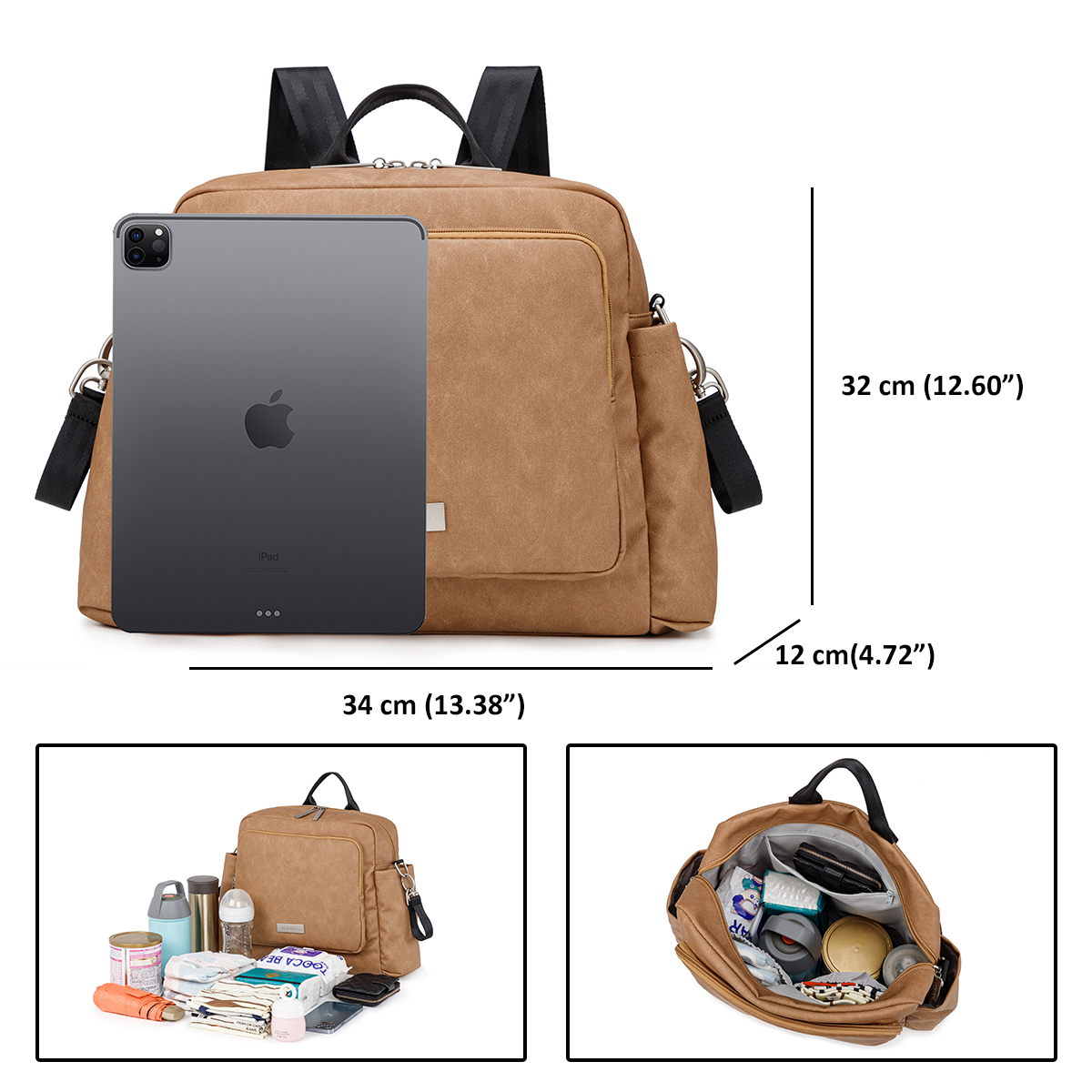 Новый модный рюкзак Mommy Dipa – обзор и цена Backpack Diaper Bag