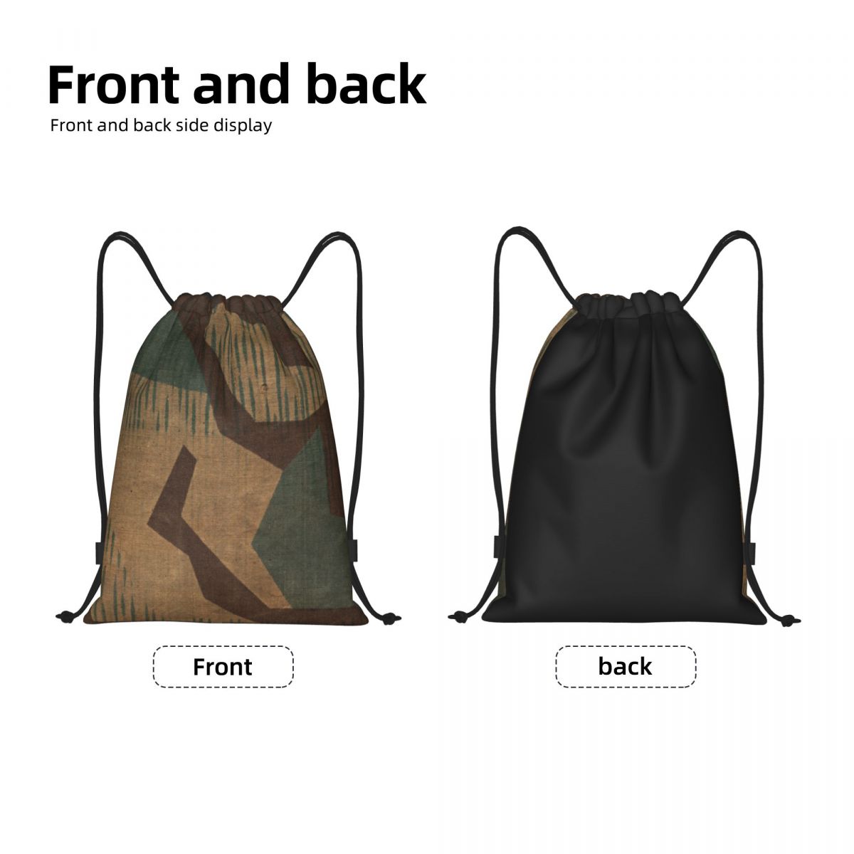 Сумка-мешок Splintertarn с нем – обзор и цена Drawstring Gym Bag