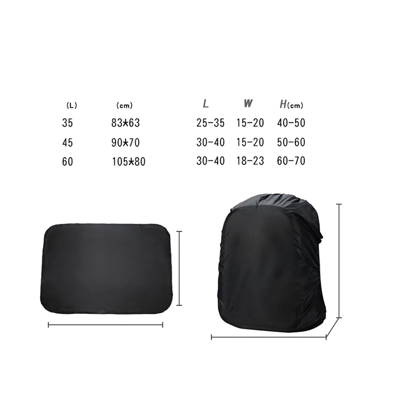 Портативный водонепроницаемый  – обзор и цена Rain Cover Backpack